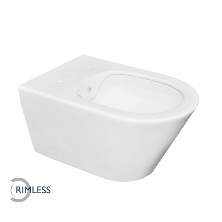 Stereo wandcloset rimless met bidet functie mat wit