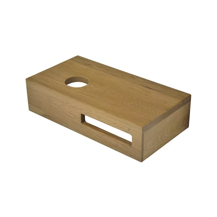 Oak planchet 40 x 21 x 10 cm links