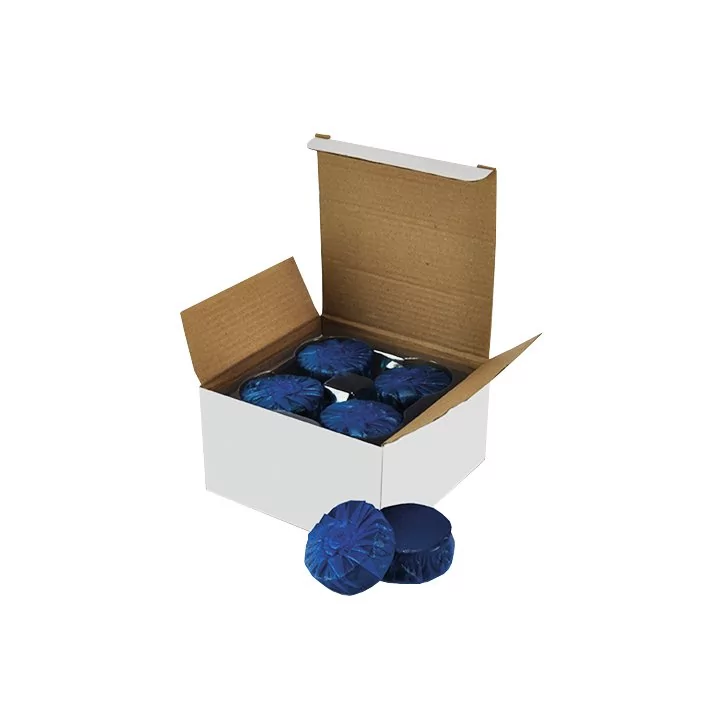 set à 12 stuks toiletblokjes blauw tbv Geberit