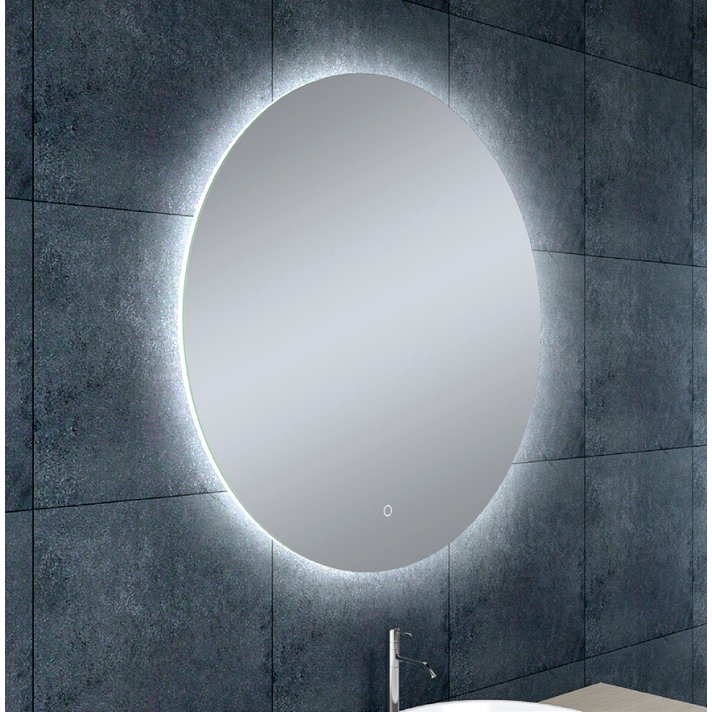 Soul spiegel rond met LED, dimbaar en spiegelverwarming 80 cm