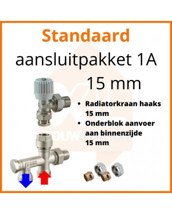 Eco 4 Standaard aansluitpakket 1A t.b.v. 15 buis