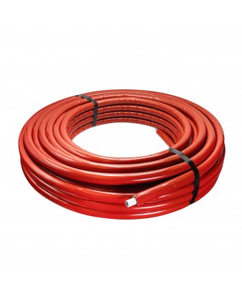 BSXL pex-al-pex meerlagenbuis met isolatie | rood | 16 x 2.0 | Rol 50 meter